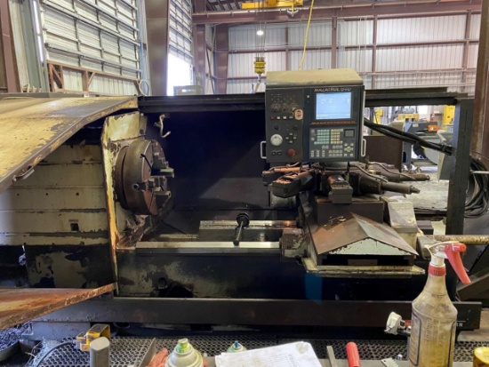 Mazak Powermaster Chucker (PMC) CNC Lathe with 10.8" Spindle Bore
