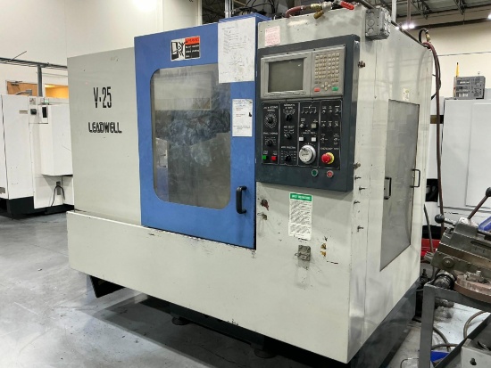 Leadwell Model V-25 CNC Vertical Machining Center