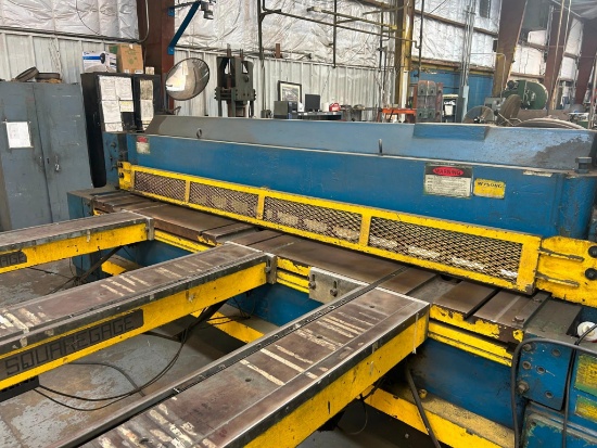 1/4" x 10' Wysong Model 1025 Power Squaring Shear
