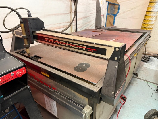 Tracker Plasma Table Max Cap: 3000LBS
