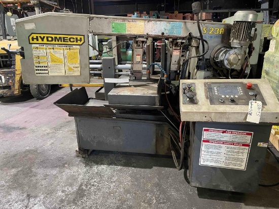 2014. Hydmech S-23A, Miter Cutting Automatic Horizontal Band Saw