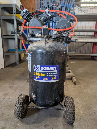 Kobalt 1.6 HP Air Compressor, 30 Gallon