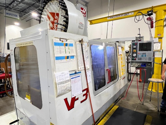 HAAS VF-3 CNC VERTICAL MACHINING CENTER VMC VF3B