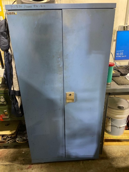 Lista Tool Cabinet 4 Drawer with BT-40 Tools + additional tooling, see photos