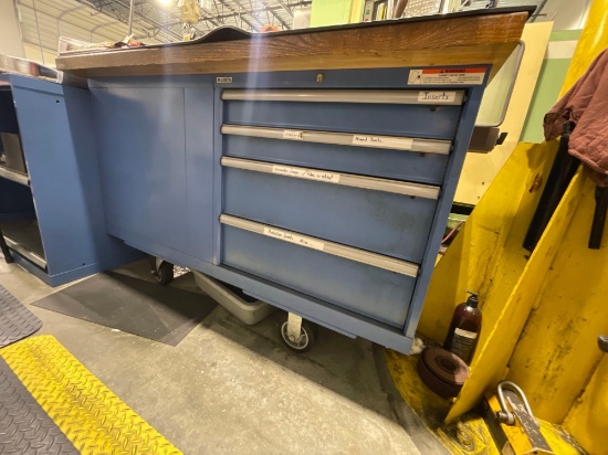 Roll Around Cabinet with tooling