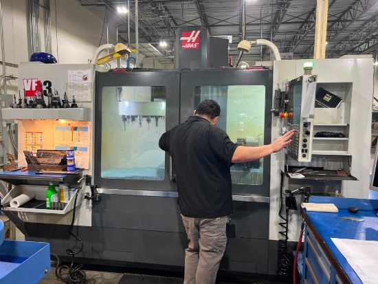 2014 HAAS VF-3 CNC VERTICAL MACHINING CENTER VMC