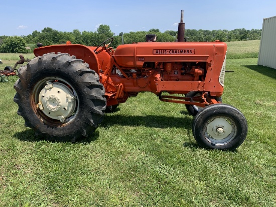 AC "D17" Tractor, gas engine.