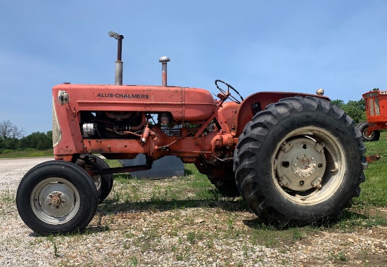 AC "D17" Tractor, gas engine.