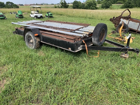 2 Wheel Trailer - NO TITLE - NO GATES INCLUDED.