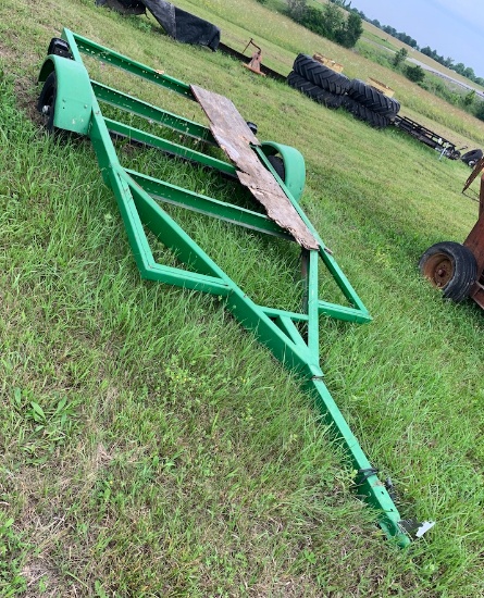 Homemade Green Trailer-NO TITLE