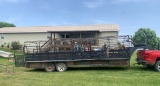 Gooseneck Livestock Trailer, 24 feet long