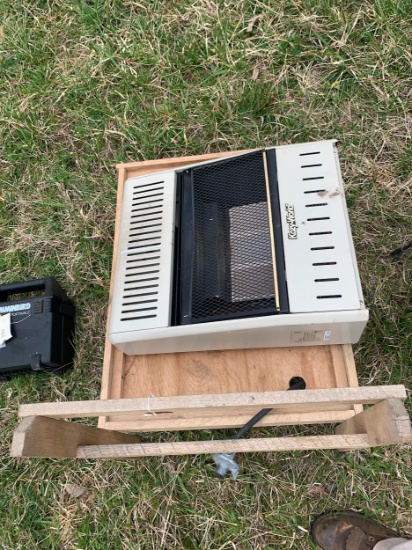 Wall mount heater with stand