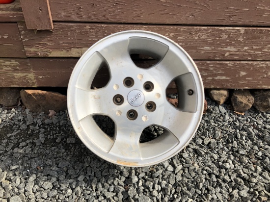 5 Jeep Wrangler Wheels 15"