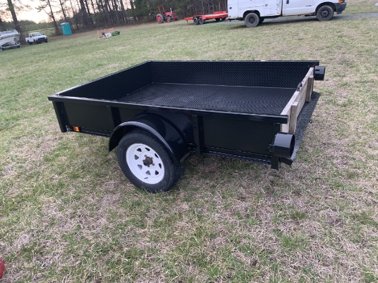 5x8 Manual Dump Trailer