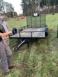 12 Foot Trailer with Wood Floor