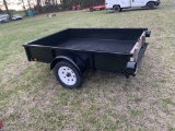 5x8 Manual Dump Trailer