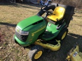 John Deere L130 Mower with Bagger 48 inch