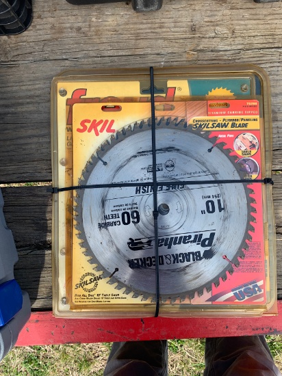 Saw Blades with Zip Tie
