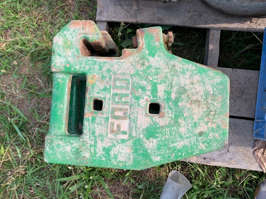 (4) Ford Tractor Weights