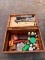 Box of Gun Cleaning Supplies