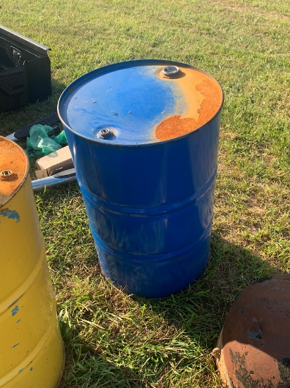 Blue Barrel