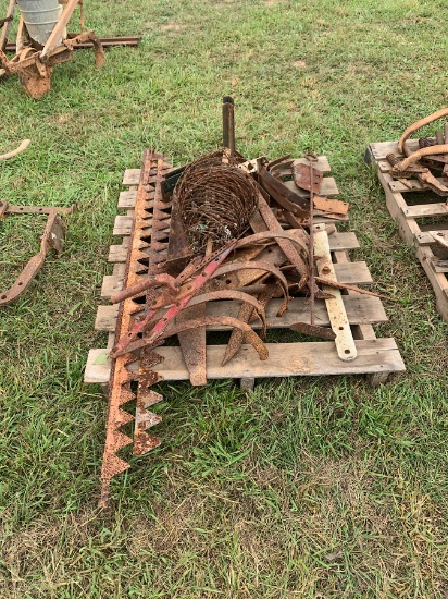 Pallet of Farm Parts
