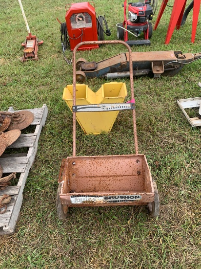 Yard Push Seeder