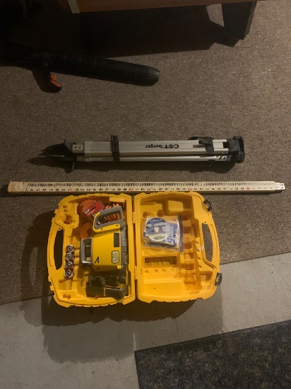 Spectra Laser w/ Tripod & Grade Rod