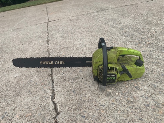 Poulan Chainsaw with Manual