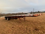 1998 Fontaine 45' Spread Axle Flat Bed Trailer