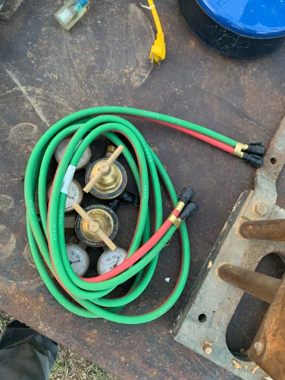 Torch Hoses with Gauges