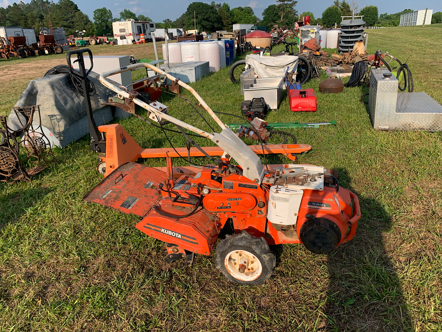 Kubota Rear Tine Tiller Proxibid