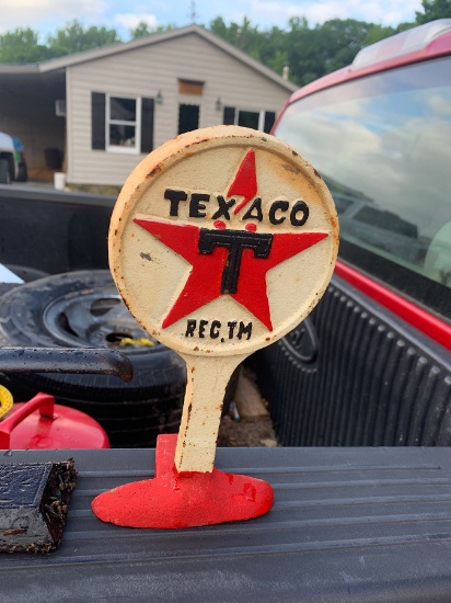 Texaco Door Stop