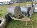 Fuel Barrel on Trailer