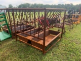 Heavy Duty Hay Feeder w/ Troughs