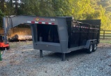2020 B Wise Ultimate 16' Gooseneck Dump Trailer