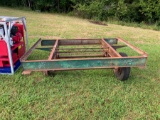Trailer Frame with Mobile Home Axles