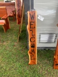 Welcome Dog Sign