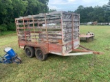 Tag Along Stock Trailer