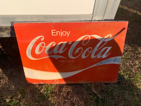 Metal Coca Cola Sign