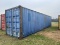 Used 40' Shipping Container (Blue)