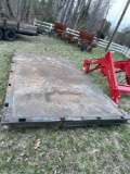 8' x 12.5'  Flat Bed