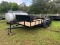 14' Dual Axle Utility Trailer (No Title)