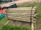Bundle of 94 7' Wood Posts
