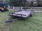 6.5' x 16' Dual Axle Equipment Trailer (No Title)