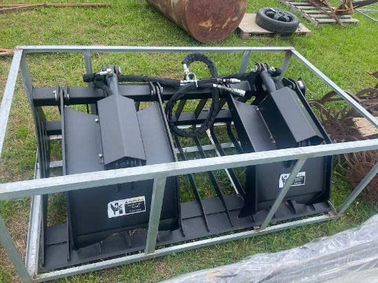 72" Quick Attach Grapple Bucket