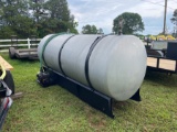 1,000 Gallon Aluminum Nurse Tank on Skids