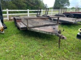 Dual Axle Farm Trailer (No Title)