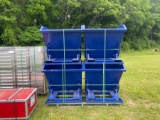 1 CY Blue Dump Hopper