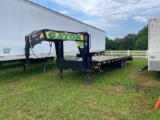 2022 Gatormade 20' + 5' Gooseneck Trailer (Like New)(TITLE)